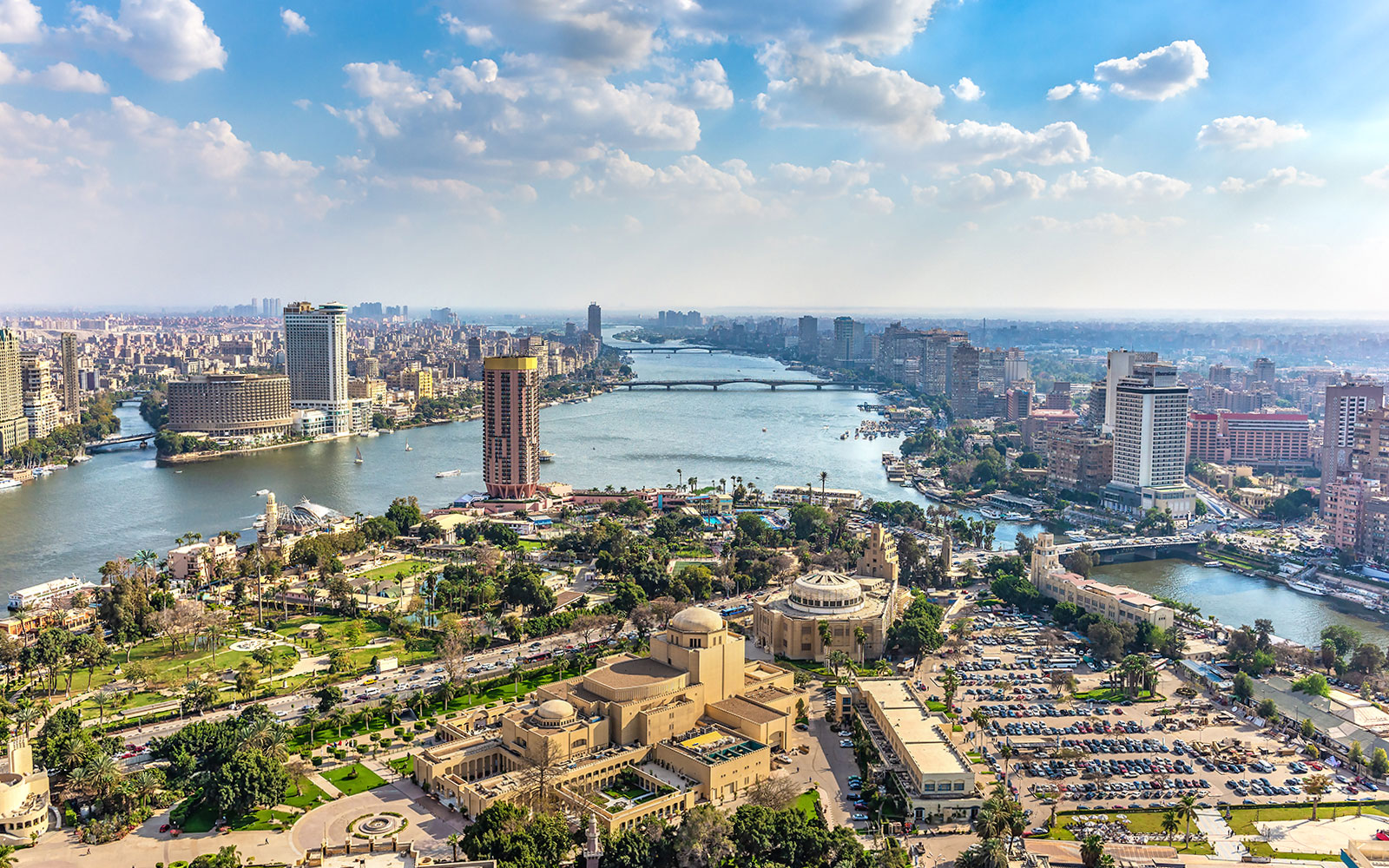 Travel to Cairo (by road or flight).