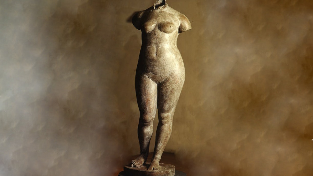 Sculpture of Pomona by Marino Marini in Pomona, Italy.