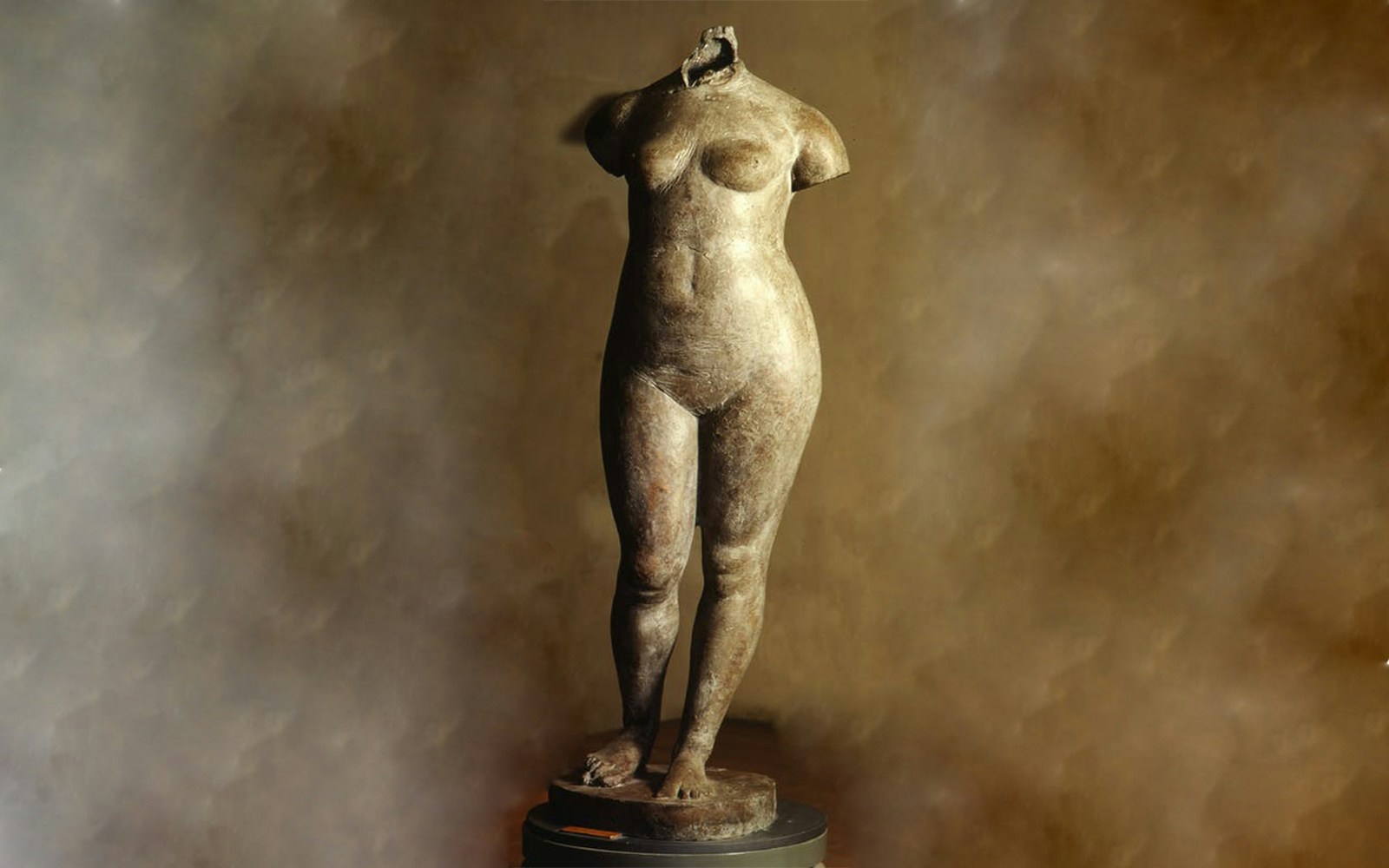 Marino Marini's 'Pomona' is a bold expression of form, encapsulating the essence of the Roman goddess in abstract simplicity, displayed in the Uffizi Gallery