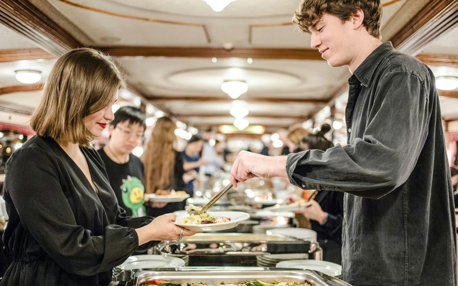 Budapest Danube River cruise with live music and dining experience.