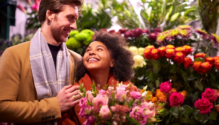 Visit the Flower Markets on Valentine's Day in Amsterdam