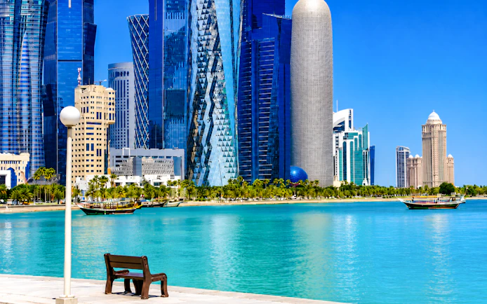 Doha Private City Highlights Tour with Souq Waqif and Dhow Boat Cruise