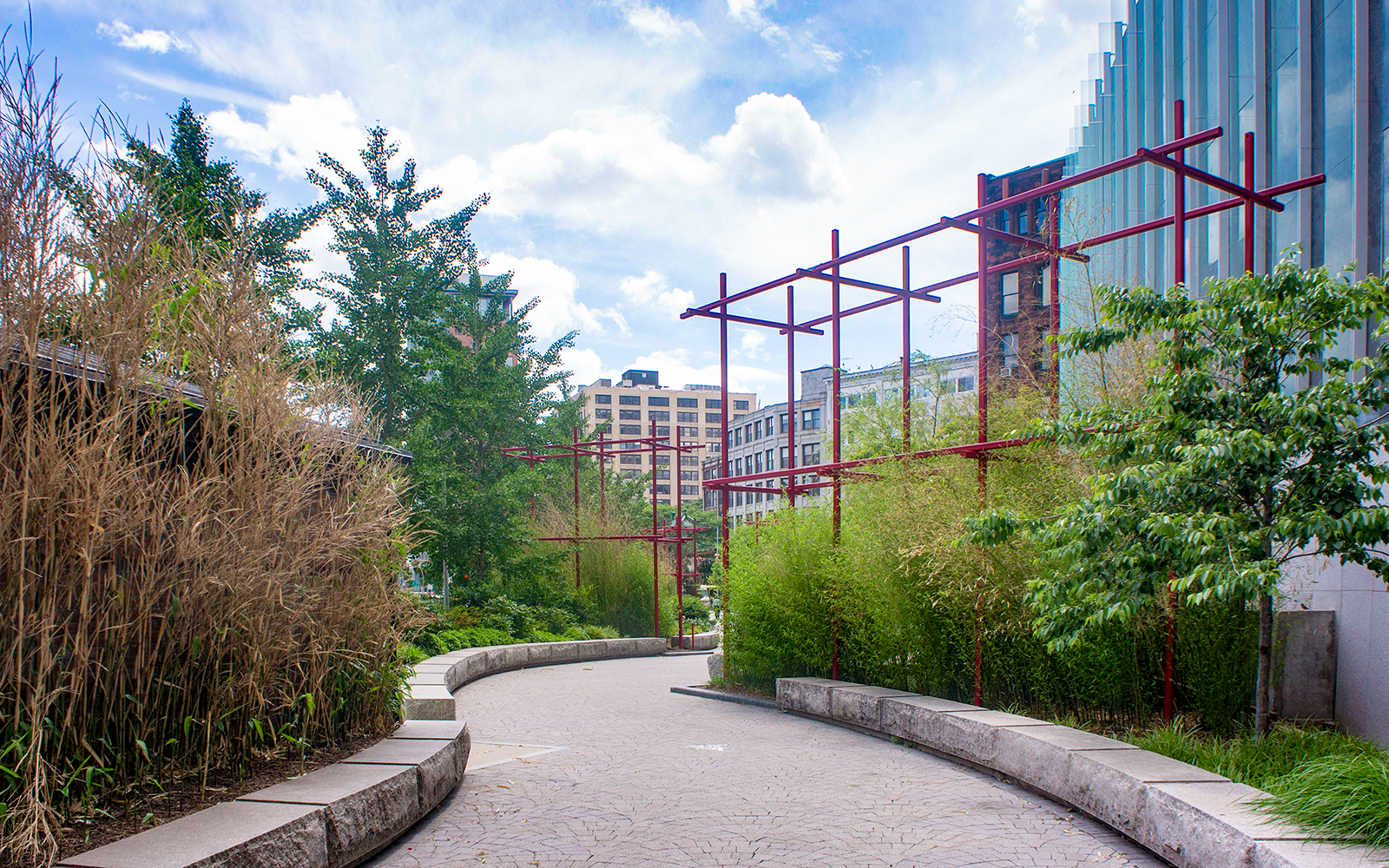 The Rose Kennedy Greenway in Boston