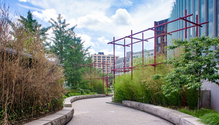 The Rose Kennedy Greenway in Boston