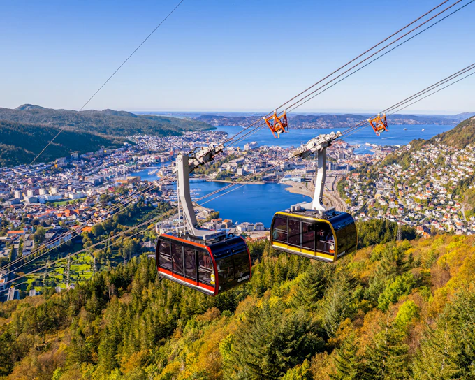 Ulriken Cable Car Round-Trip Tickets