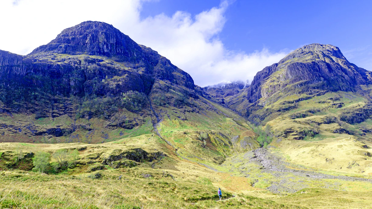 The magnitude of The Lost Valley, Glencoe.