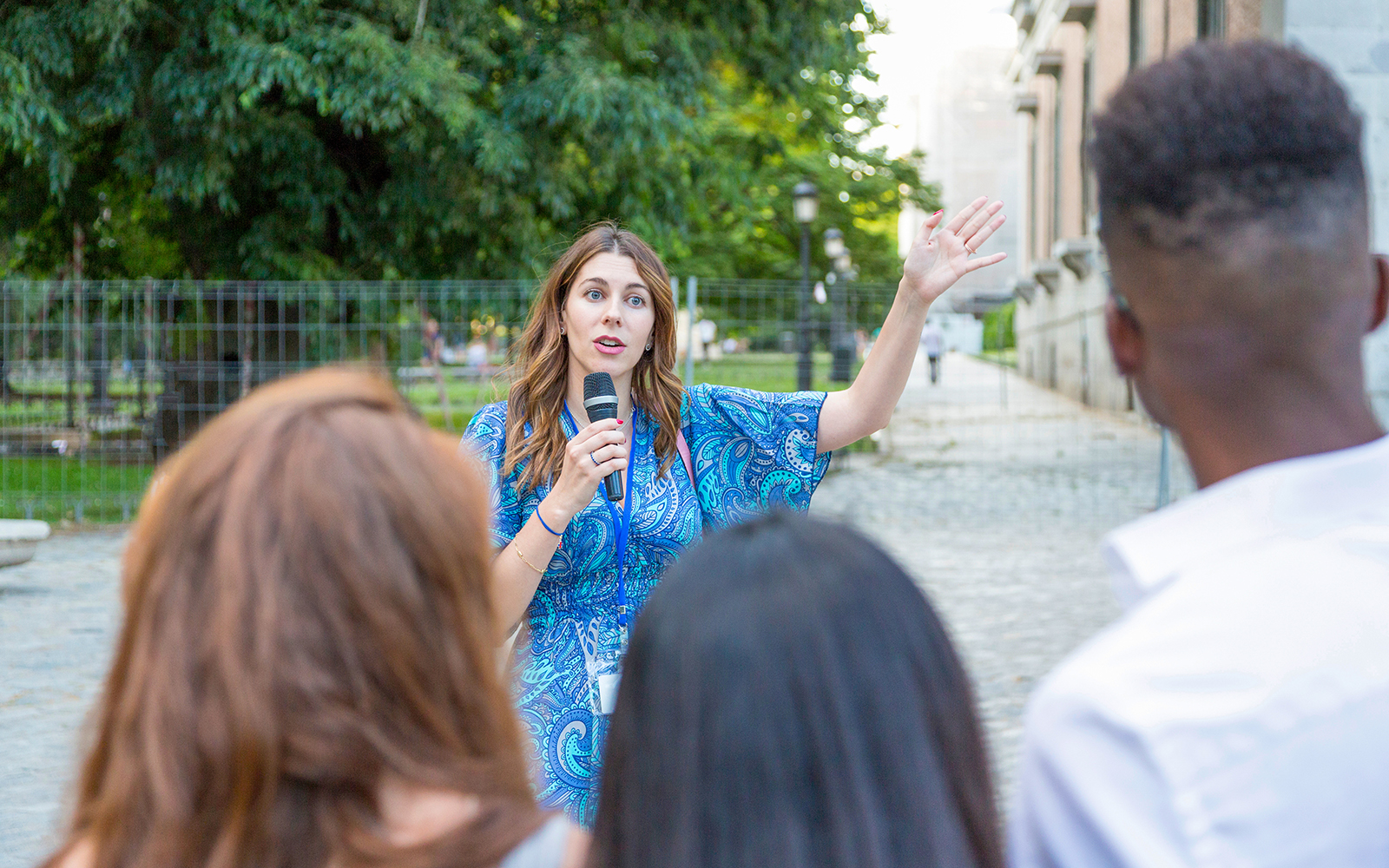Tour guide in London