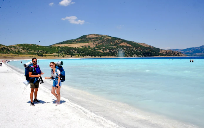 Pamukkale, Hierapolis and Salda Lake 2-Day Tour with Thermal Spa Hotel Stay