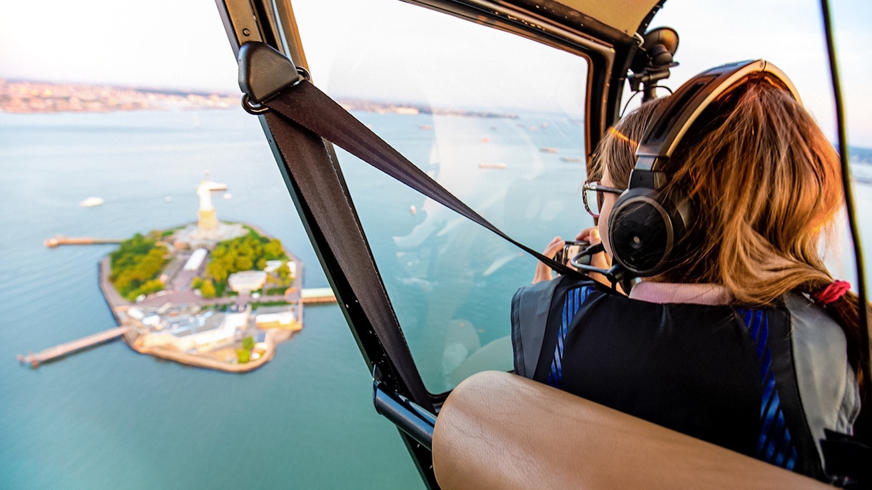 New York Sunset helicopter tour