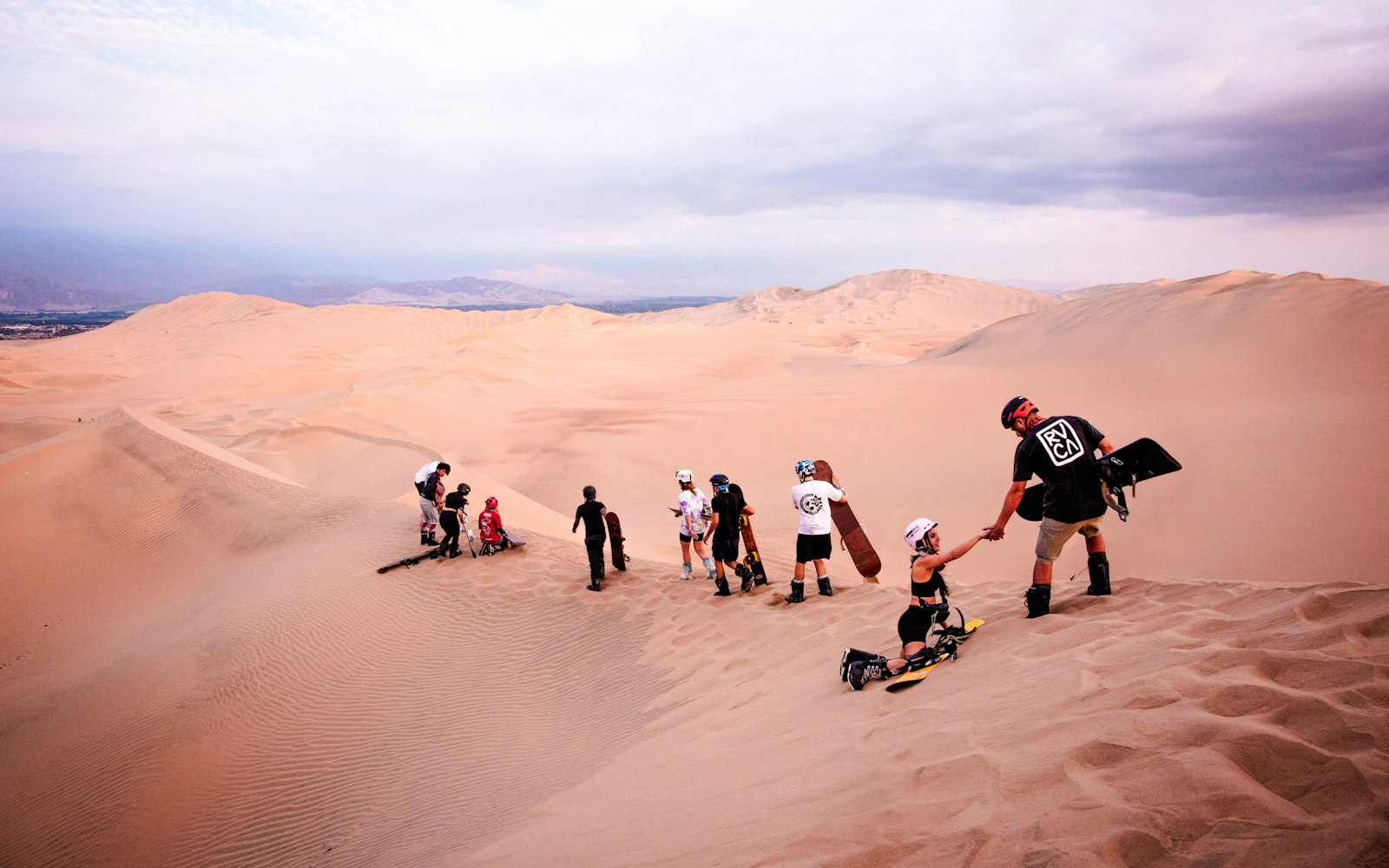Dubai Morning Desert Safari with Dune Bashing, Sandboarding and Camel Ride Image 5