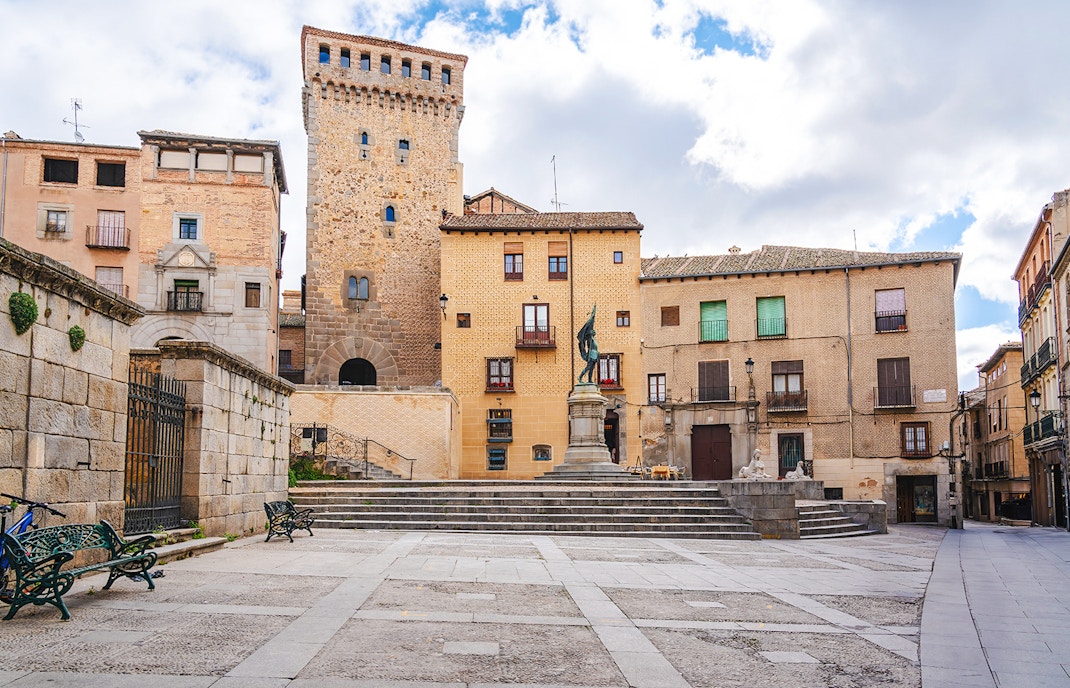 Plaza Medina del Campo Square - Segovia, Spain