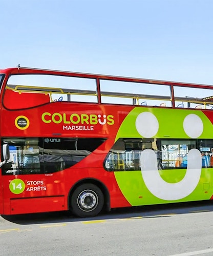 Marseille Hop-On Hop-Off Bus Tours | 1-Day Pass