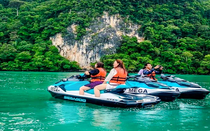Langkawi Guided Jet Ski Island-Hopping Tour