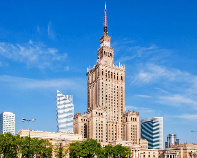 Skip-the-Line Tickets to the Palace of Culture & Science with Observation Deck Access & Optional Guided Tour