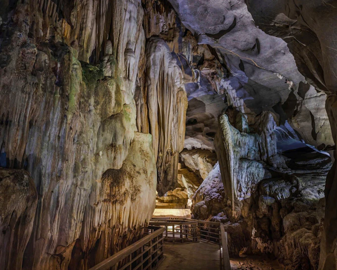 From Hue: Phong Nha Cave Tour by Heritage Train and Boat