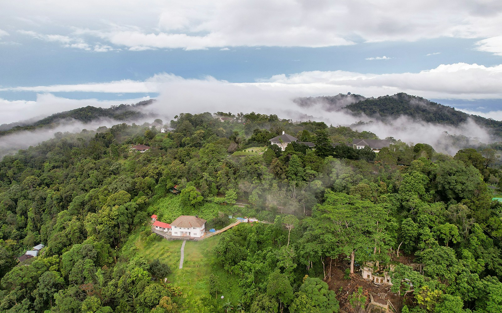 Lush greenery and scenic views at Habitat Penang Hill, Malaysia