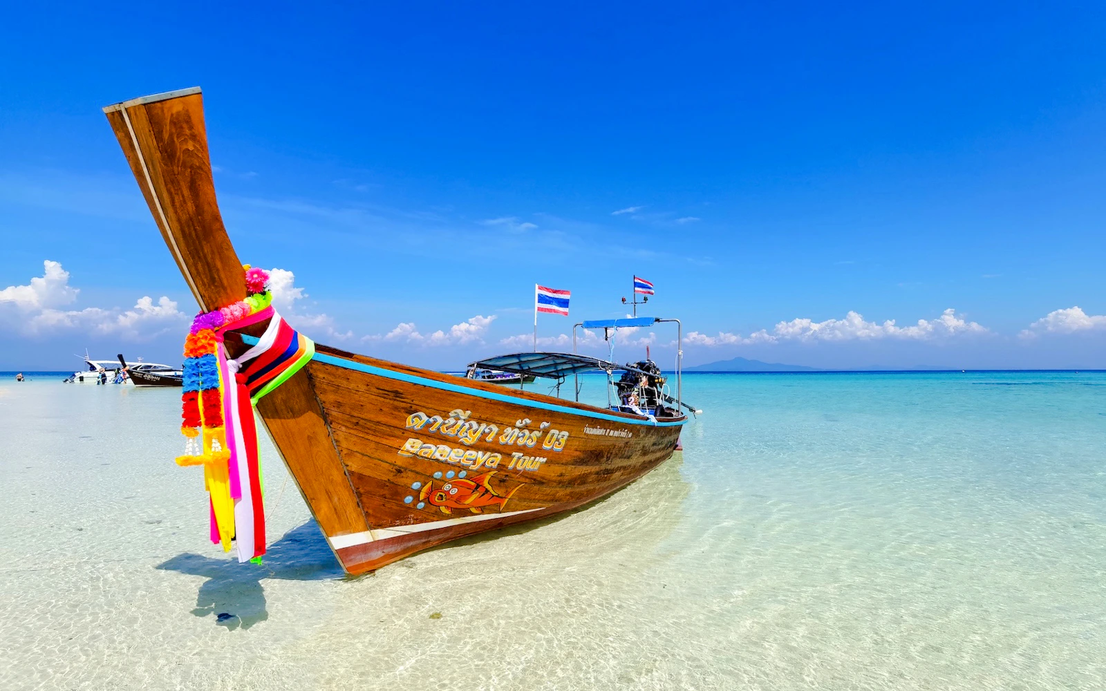 Krabi to Phuket Transfer via Phi Phi with Private Longtail Boat Tour and Maya Bay