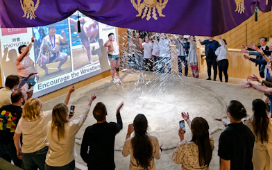 Kyoto Sumo Show with Wrestler Challenge