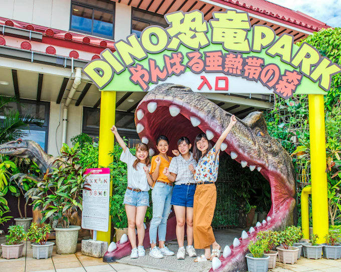 Okashigoten Nago Dino Park Yanbaru Subtropical Forest Tickets