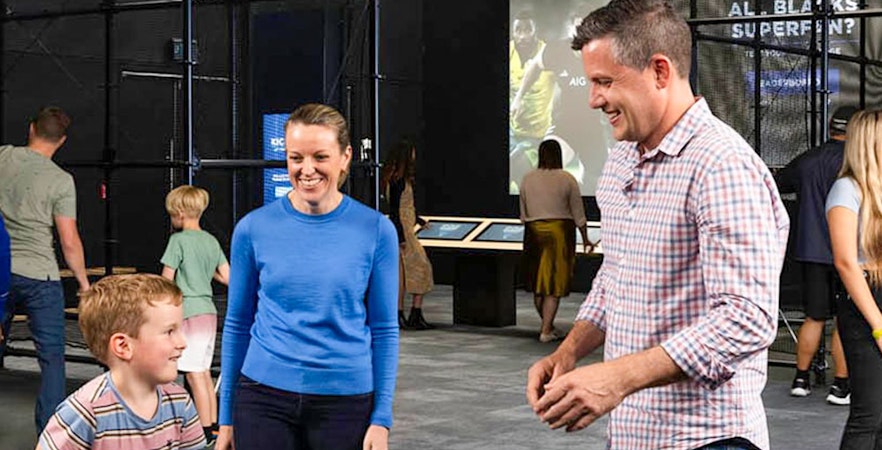 Experiência com os All Blacks