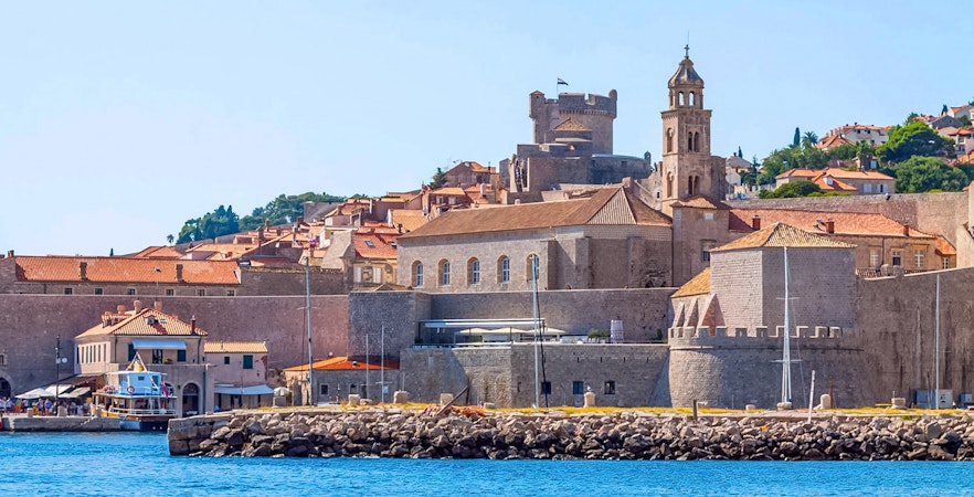 View of Dubrovnik towers