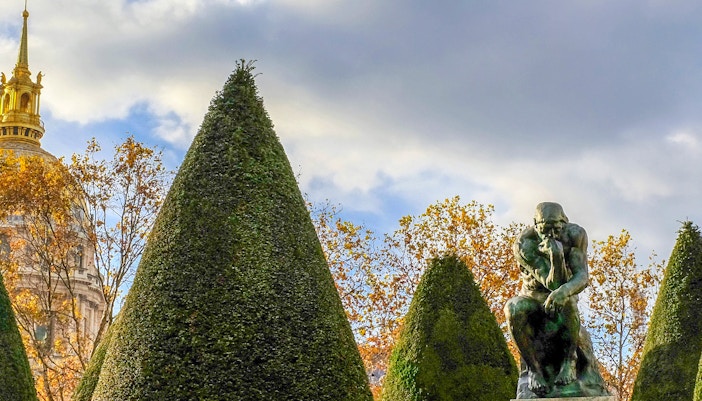 The Thinker by Auguste Rodin
