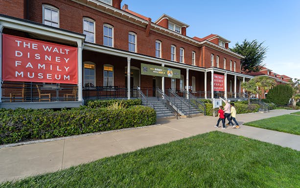 Walt Disney Family Museum entrance in San Francisco, part of CityPASS® tour.