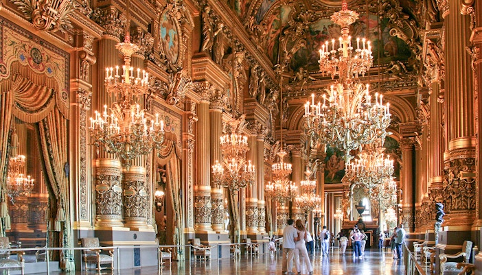 Opéra Garnier intérieur - Salon des glaciers
