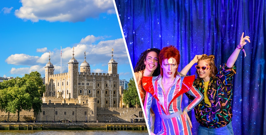 Madame Tussauds Combo Ticket options