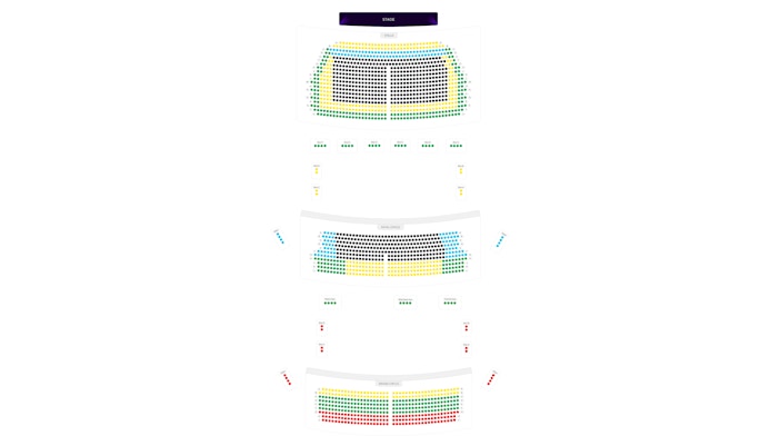 Victoria Palace Theatre Seating Plan
