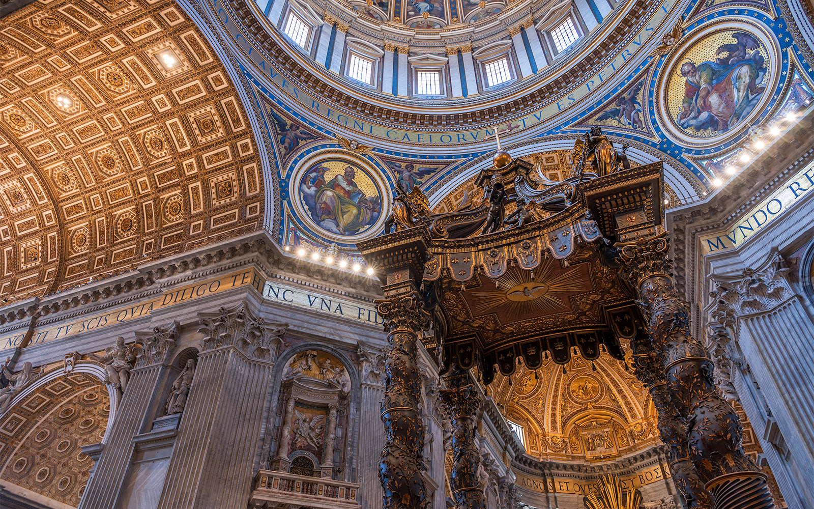 Inside St. Peter's Basilica