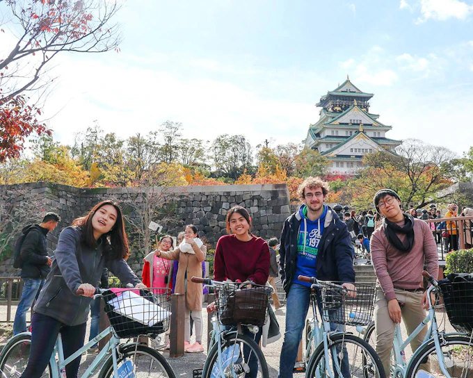 Osaka Castle Bike Tour