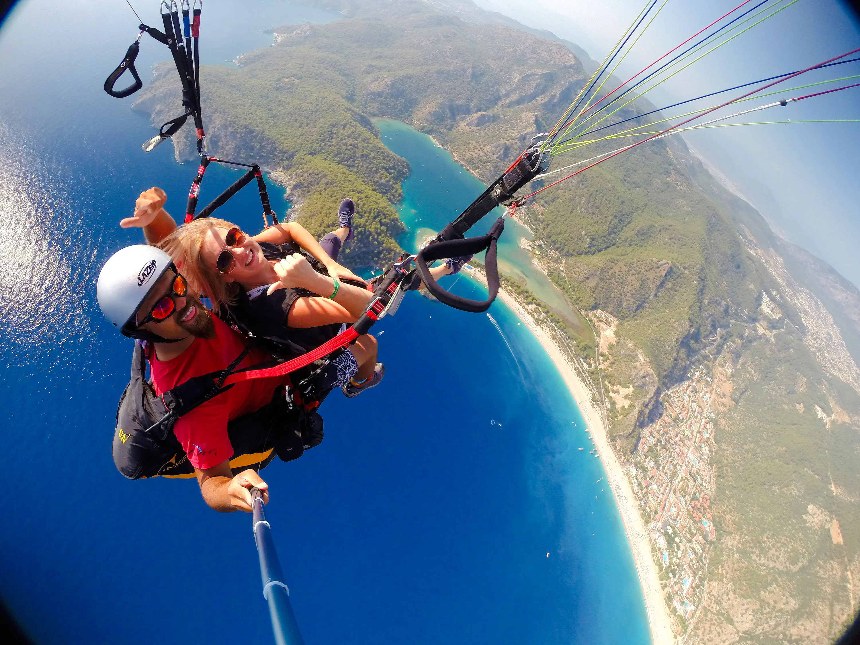 fethiye: voo de parapente em dupla saindo de babadağ-1