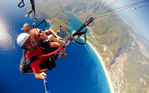 fethiye: voo de parapente em dupla saindo de babadağ-1