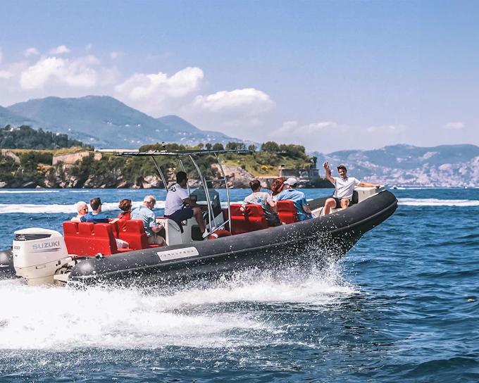 From La Spezia: Cinque Terre Guided Boat Tour with Skipper