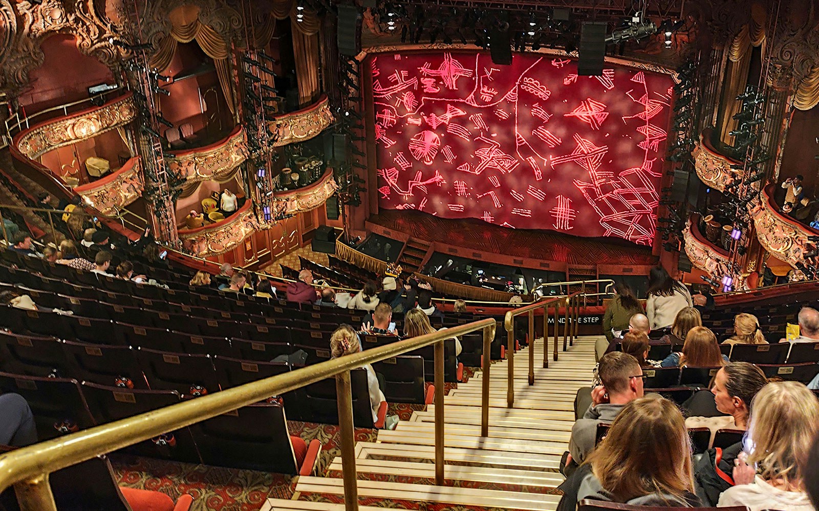 "Section: Grand Circle
Seat: E 15
Date: Apr 19, 2024
Show: Lion King"