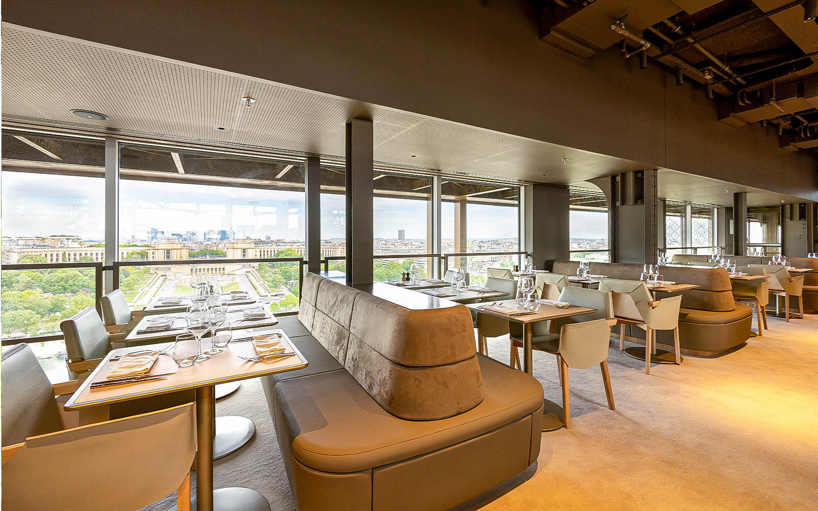 dinner at eiffel tower's madame brasserie-7