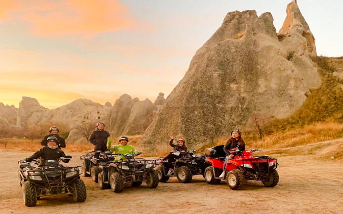 Safari en quad en Cappadoce avec prise en charge à l'hôtel