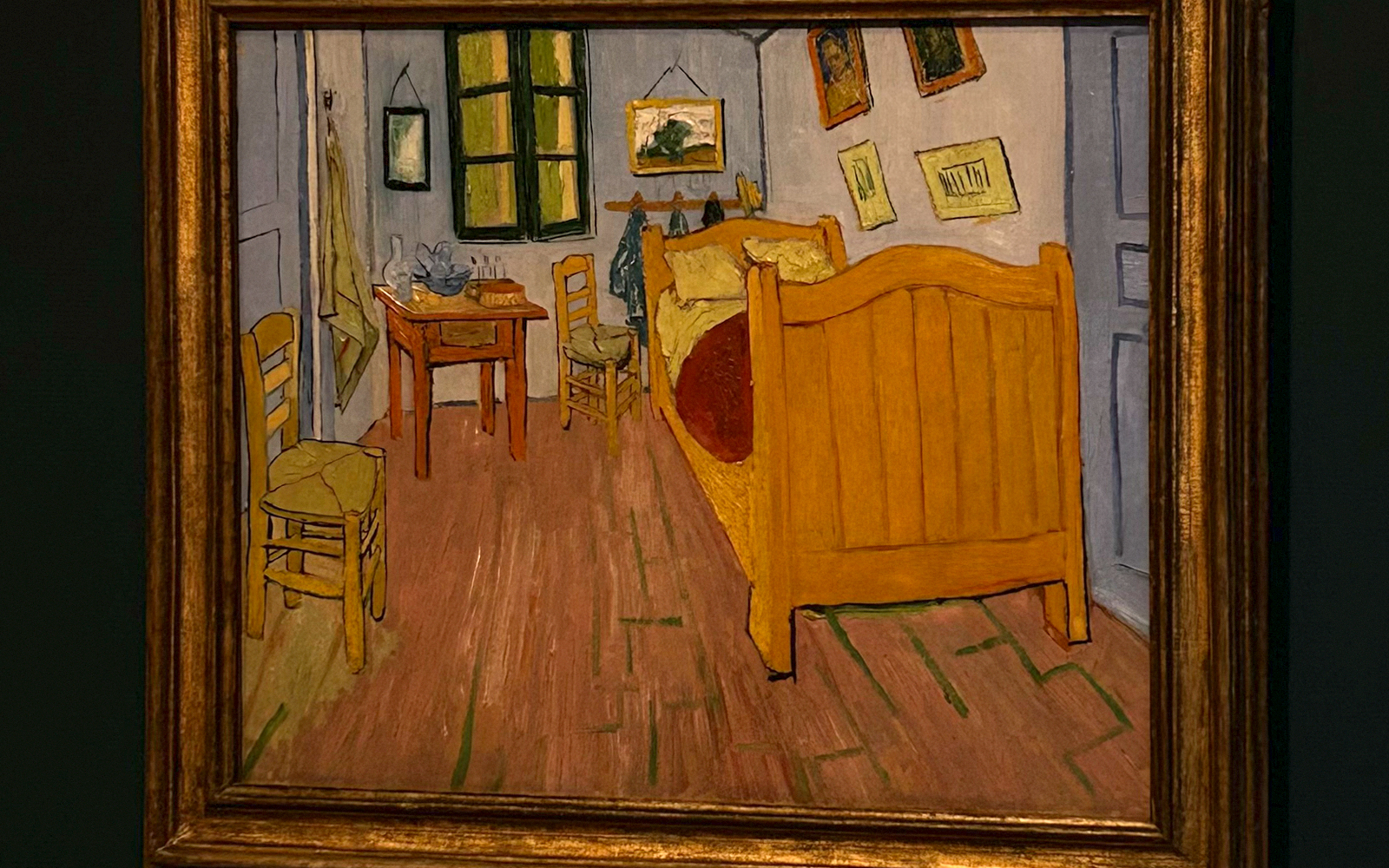 The Bedroom at the Van Gogh Museum