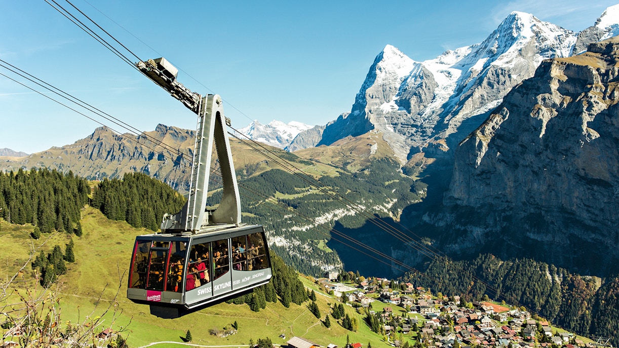 Téléphérique - Inclusions du Swiss Travel Pass