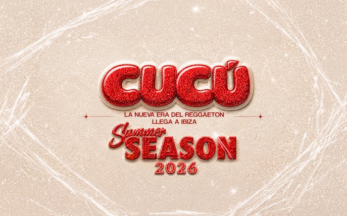 CUCÚ Baloo Ibiza event poster for Summer Season 2026.
