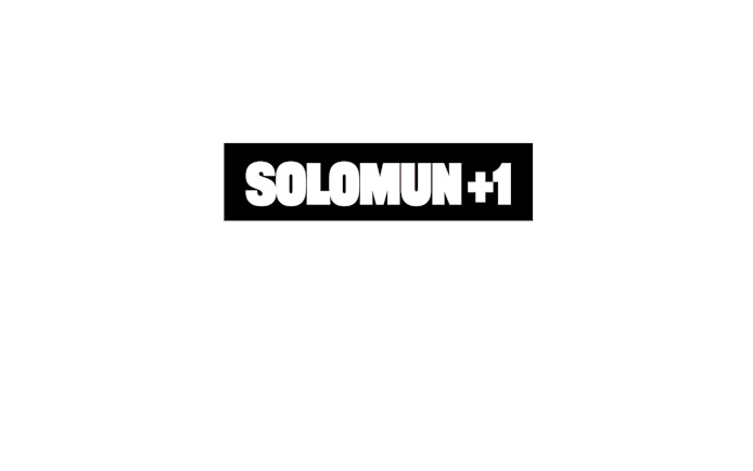 Solomun +1 event logo for Pacha, Ibiza.
