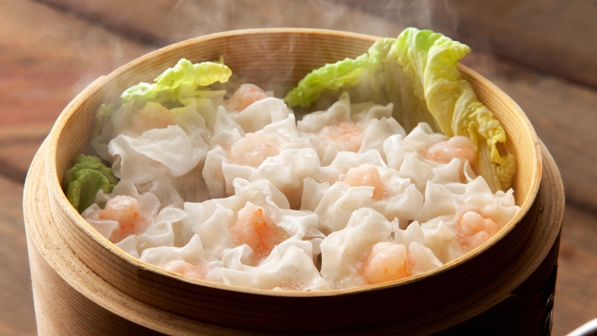 Dumplings at Red Panda dumpling house