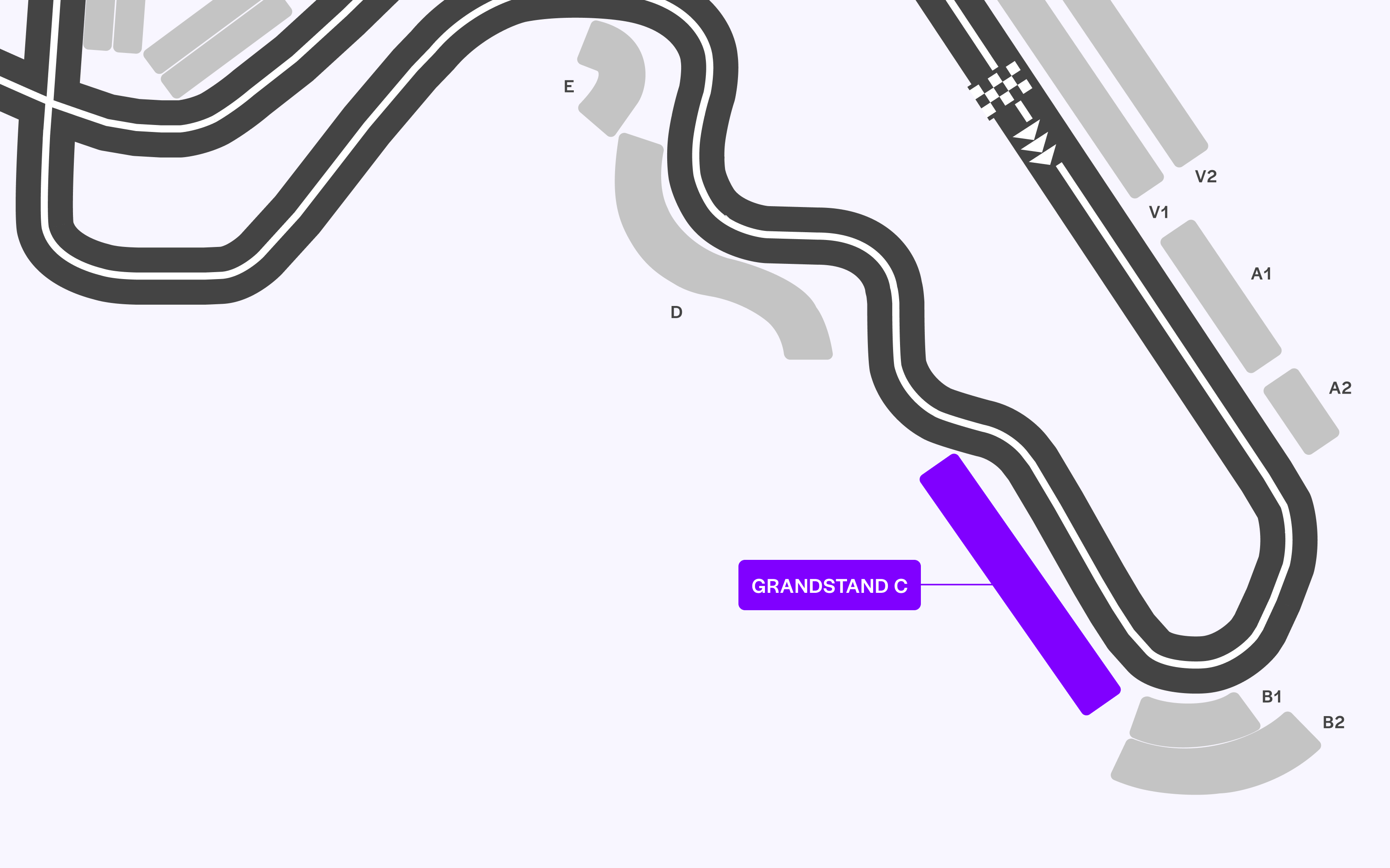 F1 Japanese GP Grandstands