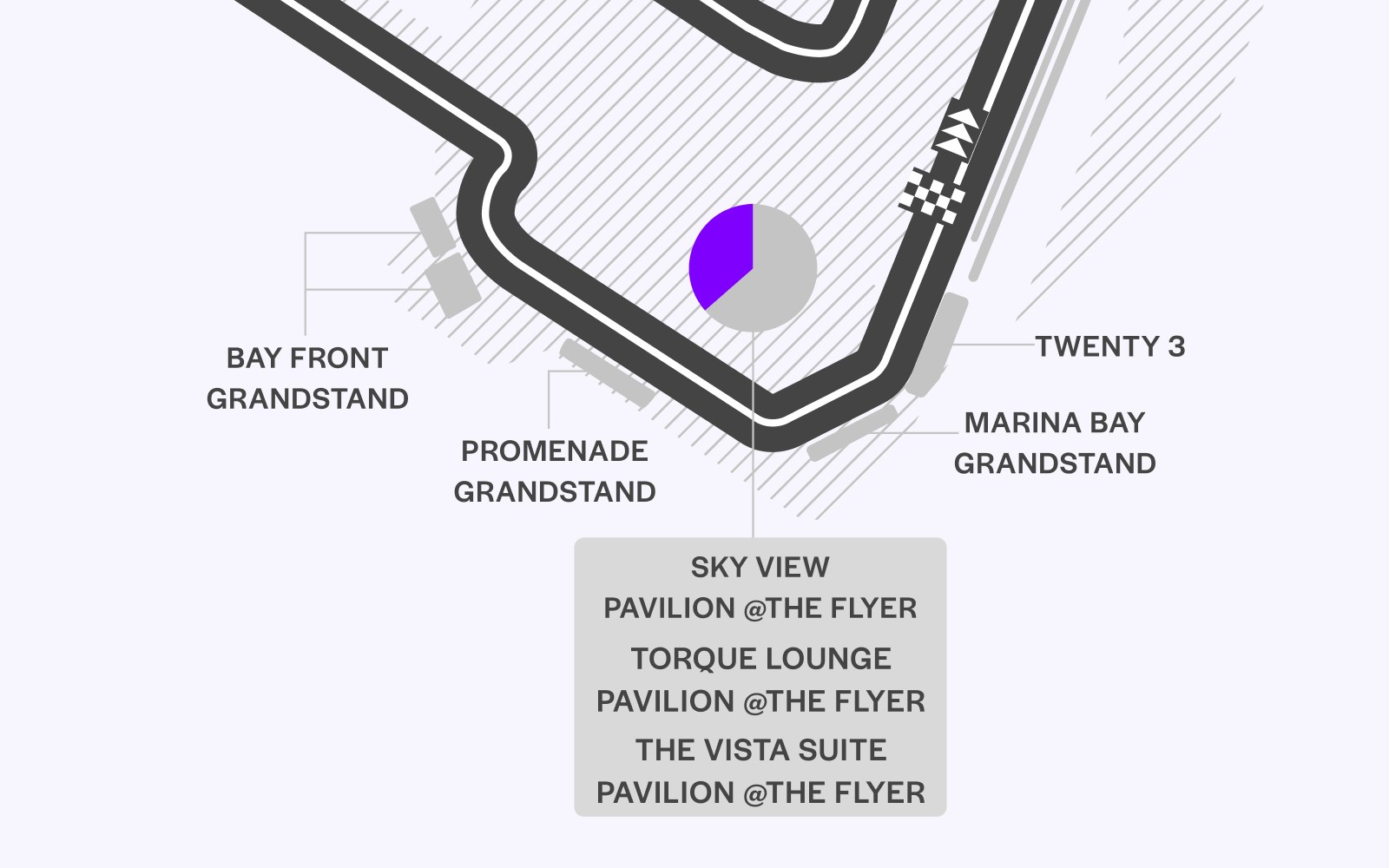 Singapore Grand prix grandstand tickets