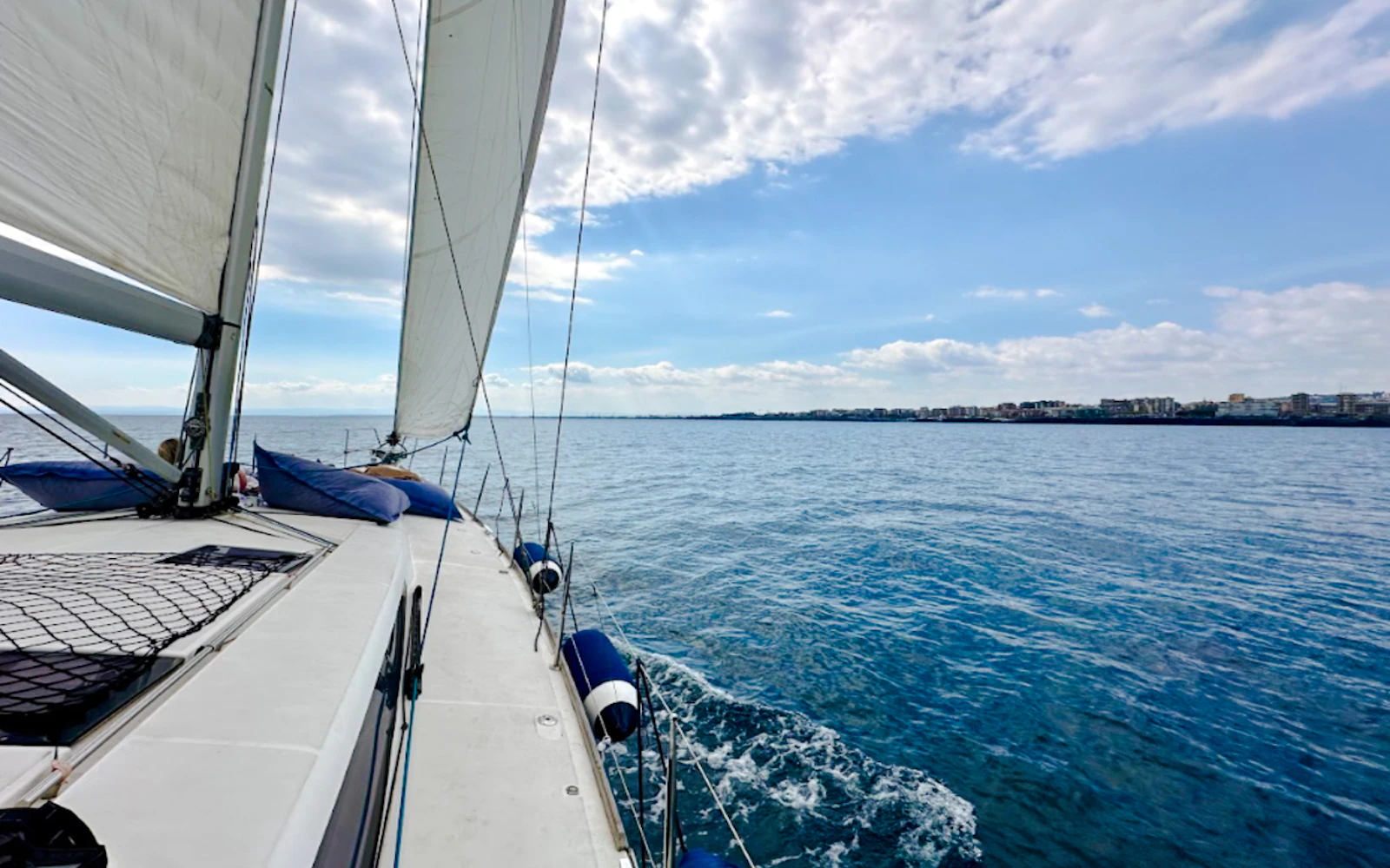 Catania Coast Sailing Cruise with Swim Stop and Sicilian Aperitif Image 4