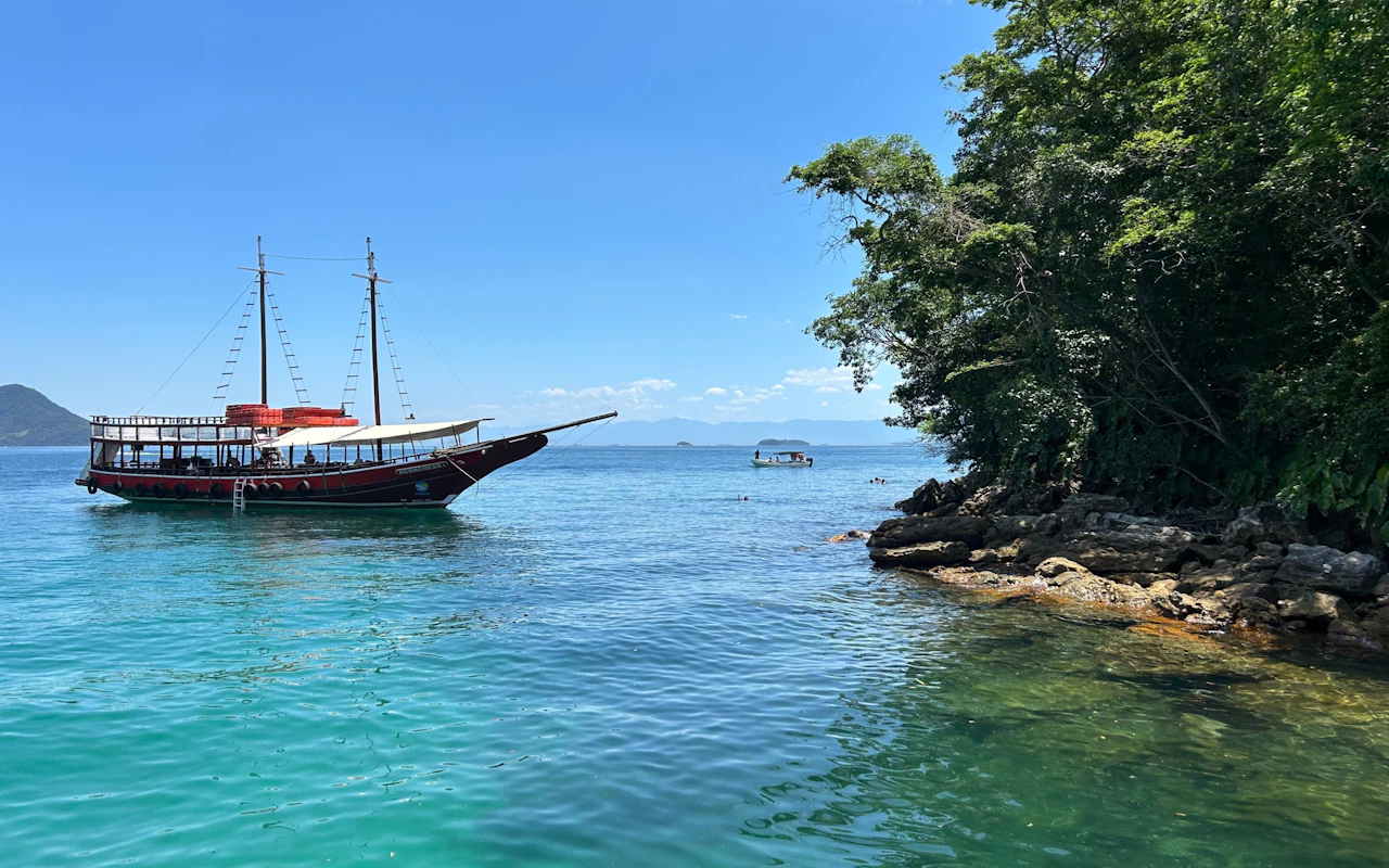 Depuis Rio : Excursion d'une journée à Angra dos Reis avec croisière en goélette — 7