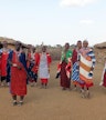 Maasai-dorp