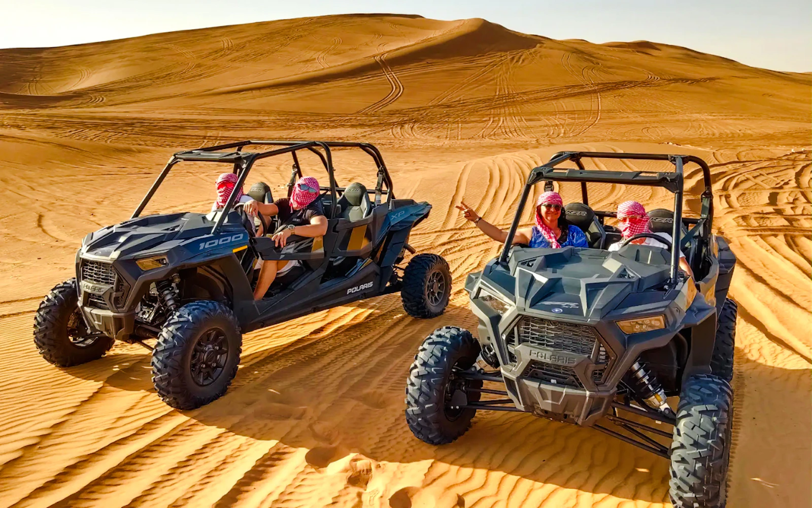Dubai Red Dunes Desert Safari with BBQ Dinner Camel Ride and Live Shows Image 2