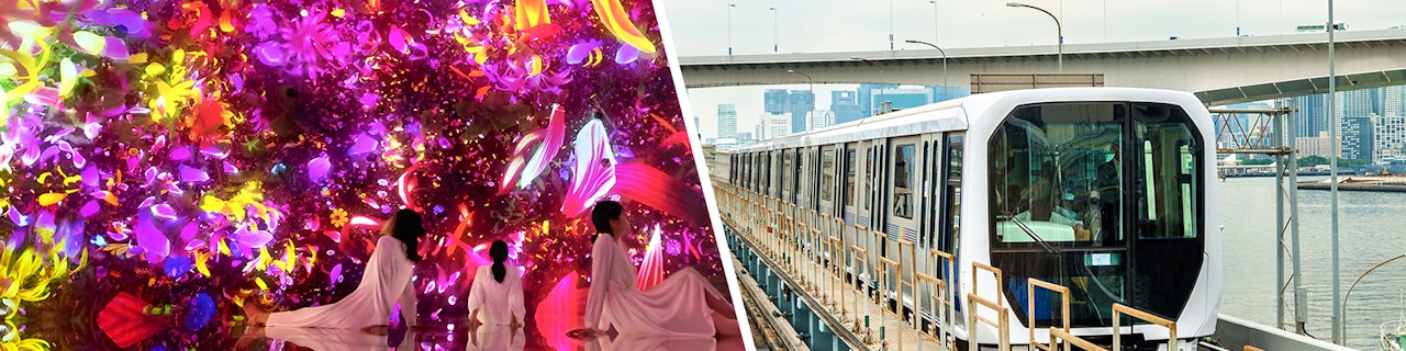 Pacchetto: biglietti per teamLab Planets TOKYO + Tokyo Subway Pass